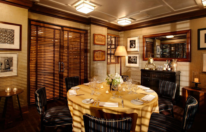 Private dining room